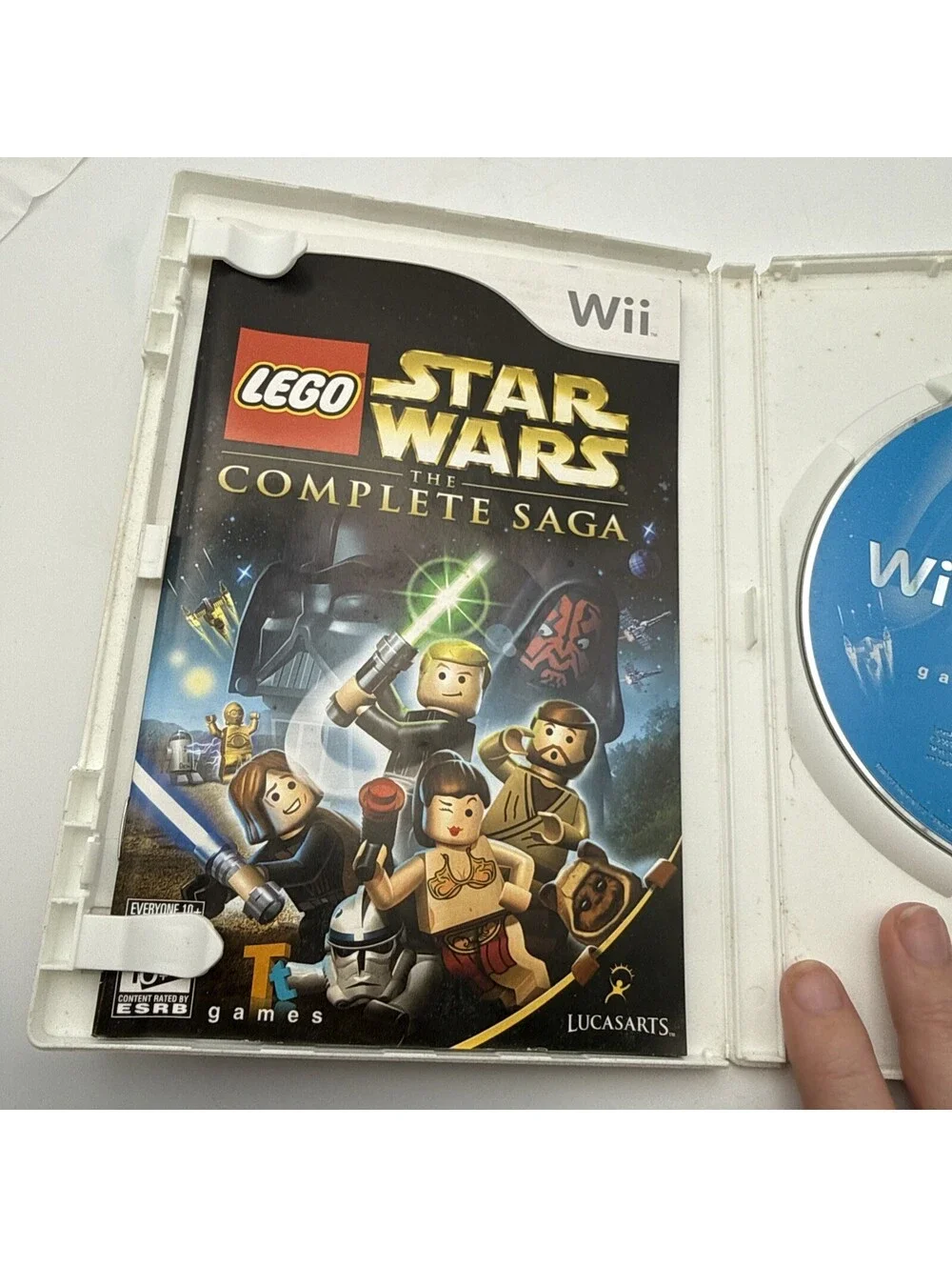 LEGO Star Wars-The Complete Saga (Nintendo Wii, 2007) CIB - Untested